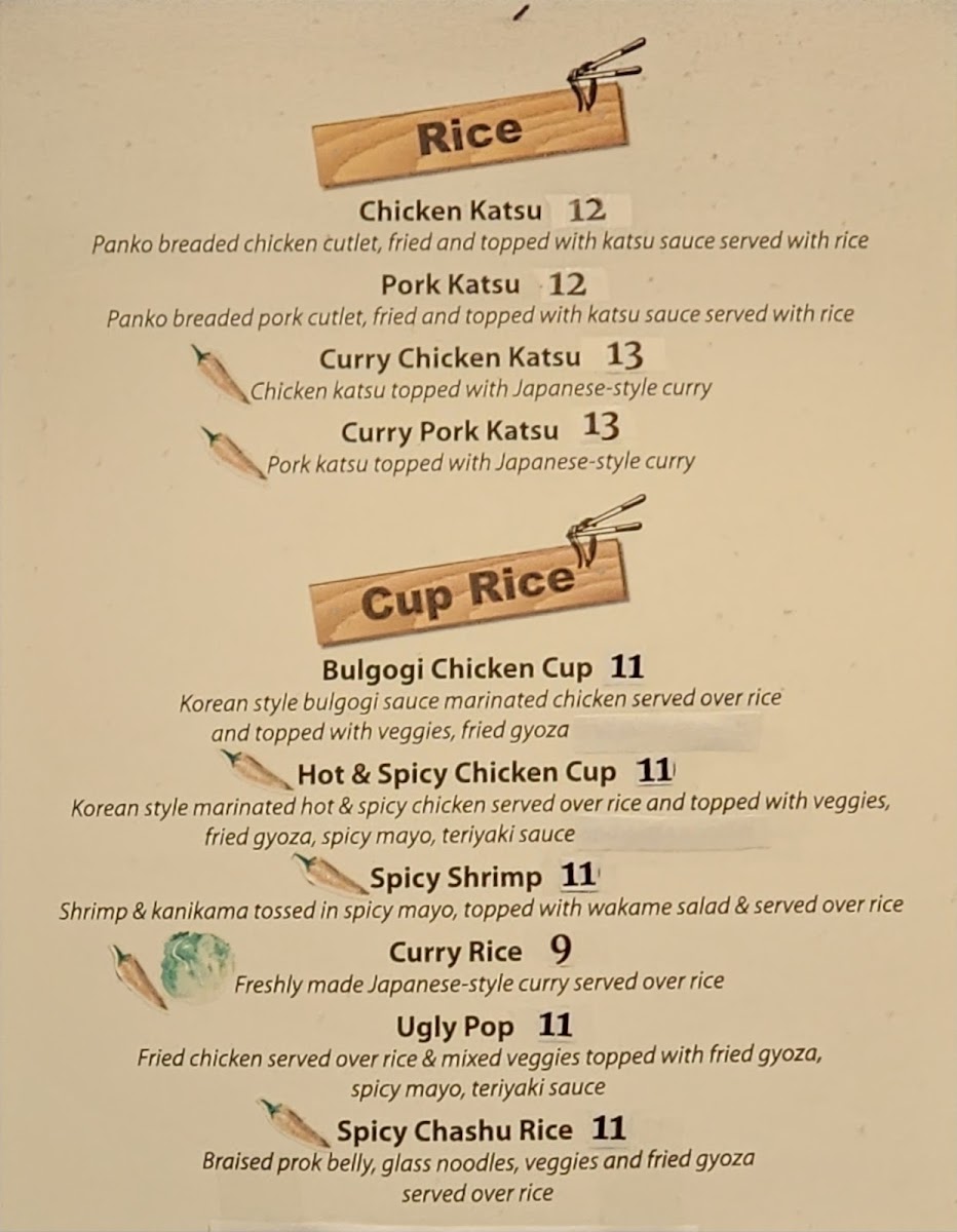 Sapporo Ramen & Noodle Bar Menu - Image 3